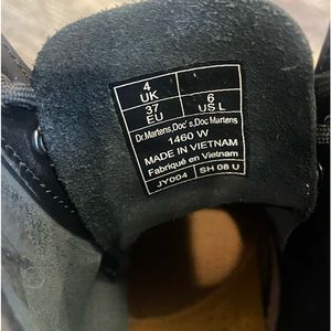 Doc Martens 2 pair women’s size 6 and women’s size 7.